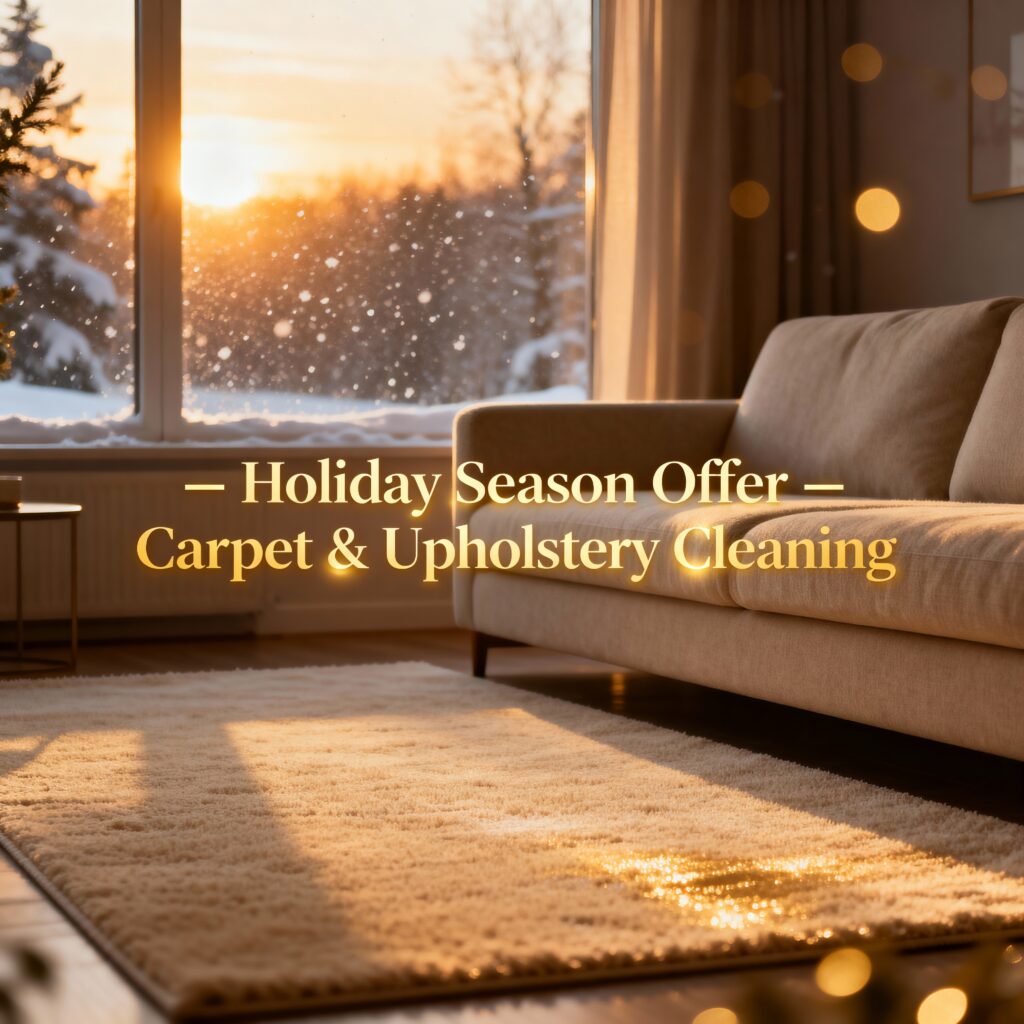 Holiday Season Offer – Carpet & Upholstery Cleaning by Royal KAdas