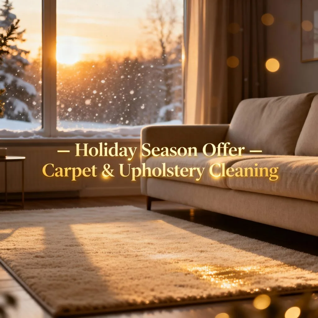 Home Holiday Season Offer – Carpet & Upholstery Cleaning by Royal KAdas