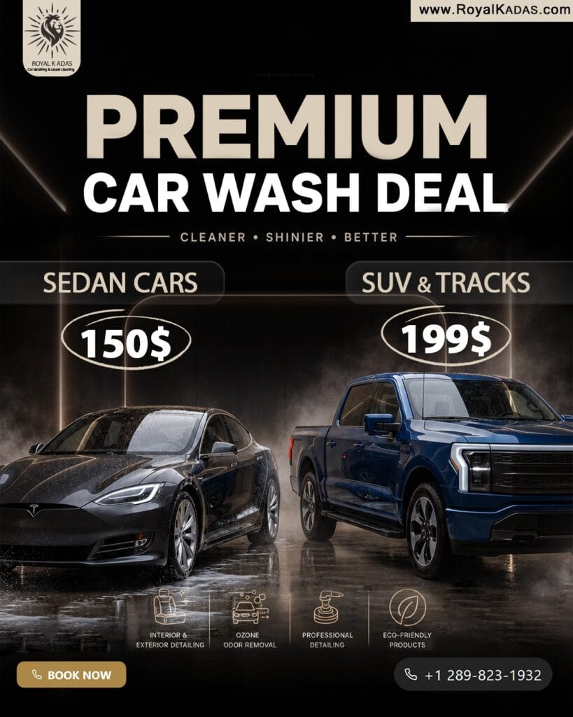Premium Car Wash Deal for a Cleaner, Shinier, Better Driving Experience