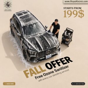 Fall Car Detailing Offer Niagara Falls – Starting from $199